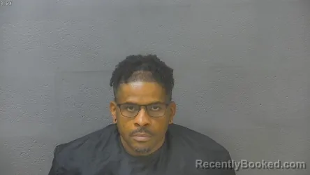 Mugshot of Jermaine Everett Lewis booked in Lynchburg County, Virginia on October 7, 2026