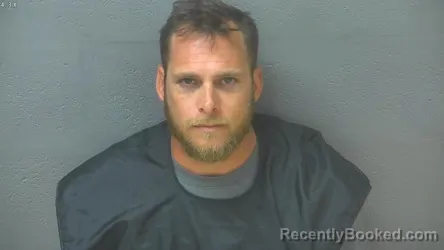 Mugshot of Jeffrey Allen Myers booked in Lynchburg County, Virginia on August 27, 2026