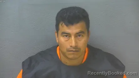Mugshot of Jose Martinez-Manzano booked in Lynchburg County, Virginia on October 17, 2026
