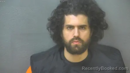Mugshot of Joshua Ethan Spickard booked in Lynchburg County, Virginia on October 6, 2026