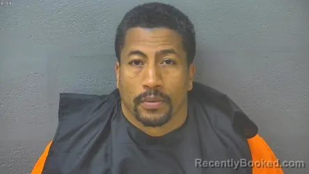 Mugshot of JERMAINE O'NEAL SANDIDGE booked in Lynchburg County, Virginia on March 23, 2026