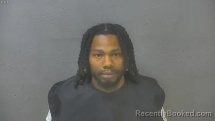 Mugshot of Kwame Lavar Johnson booked in Lynchburg County, Virginia on October 7, 2026