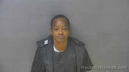 Mugshot of Katrina Marie Mosby booked in Lynchburg County, Virginia on October 14, 2026