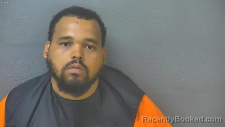 Mugshot of KEVIN JAQUAN RICHARDSON booked in Lynchburg County, Virginia on July 6, 2026