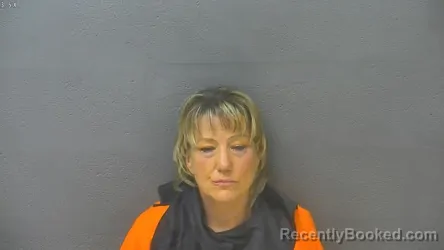 Mugshot of Laura Izsolde Crewe booked in Lynchburg County, Virginia on October 20, 2026