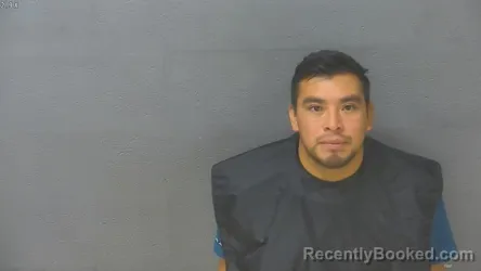 Mugshot of Luis Dominguez-Meza booked in Lynchburg County, Virginia on August 30, 2026