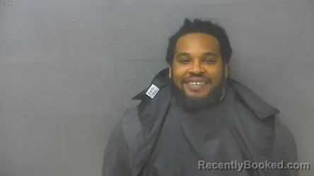 Mugshot of Malik Bateman booked in Lynchburg County, Virginia on October 23, 2026