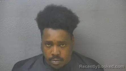 Mugshot of Markis Mikell Cherry booked in Lynchburg County, Virginia on August 14, 2026