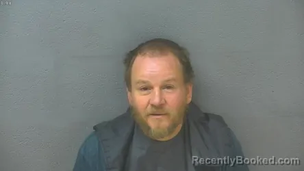 Mugshot of Michael Allen Johnson booked in Lynchburg County, Virginia on August 9, 2026