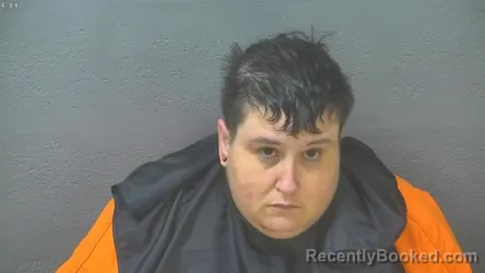 Mugshot of Merky Charlena Kiser booked in Lynchburg County, Virginia on August 21, 2026