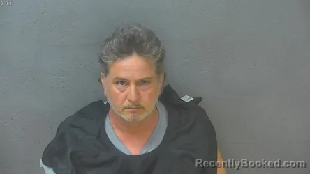 Mugshot of Mark Edward Krupnick booked in Lynchburg County, Virginia on August 13, 2026