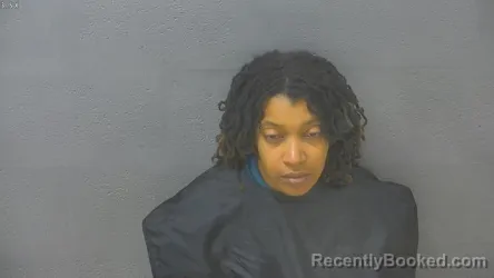 Mugshot of Nadirah Ariel Isaiah booked in Lynchburg County, Virginia on October 20, 2026