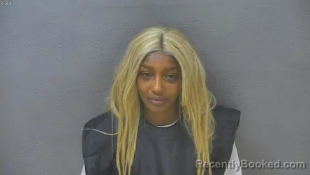 Mugshot of Niasia Monique Reid booked in Lynchburg County, Virginia on August 23, 2026