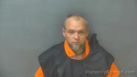 Mugshot of Ryan Fredrick Allen booked in Lynchburg County, Virginia on October 24, 2026