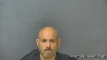 Mugshot of Raymond Todd Hudson booked in Lynchburg County, Virginia on August 21, 2026