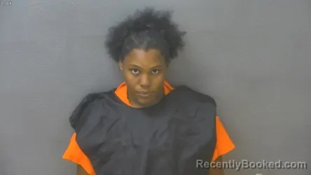 Mugshot of Shakera Monique Wright Quarles booked in Lynchburg County, Virginia on October 14, 2026
