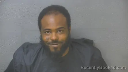 Mugshot of Santez Marrell Thomas booked in Lynchburg County, Virginia on August 20, 2026