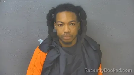 Mugshot of Treion Jacob Terry booked in Lynchburg County, Virginia on August 17, 2026
