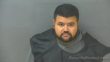 Mugshot of Victor Rene Benitez Vasquez booked in Lynchburg County, Virginia on October 2, 2026