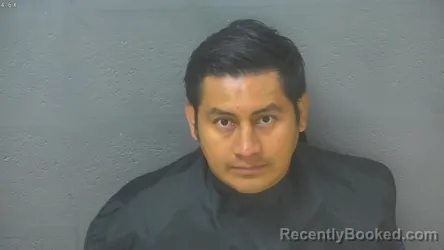 Mugshot of Victor Hipolito Pop Del Valle booked in Lynchburg County, Virginia on September 28, 2026