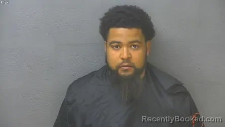 Mugshot of Xavier Lamar Shavers booked in Lynchburg County, Virginia on October 20, 2026
