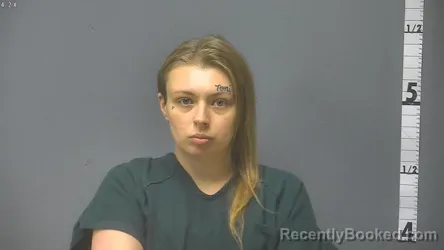 Mugshot of MONTANA SIERRA-SKY PETERS booked in Staunton County, Virginia on March 31, 2026