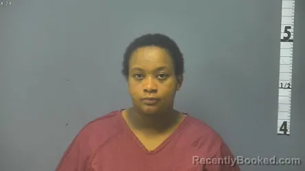 Mugshot of TIANA MONET MOORE booked in Staunton County, Virginia on April 8, 2026