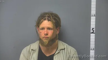 Mugshot of MATTHEW WAYNE DAVIS booked in Staunton County, Virginia on May 13, 2026