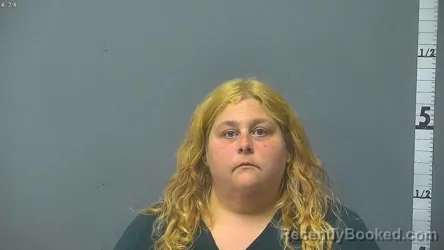 Mugshot of BRITTANY LYNN POUSSET booked in Staunton County, Virginia on June 3, 2026