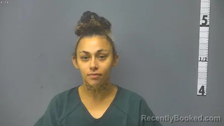 Mugshot of KIRSTYNN MIKKA GRIMES booked in Staunton County, Virginia on July 1, 2026