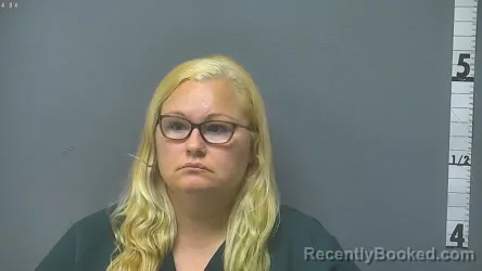 Mugshot of AMANDA JOY DEVERICKS booked in Staunton County, Virginia on July 10, 2026