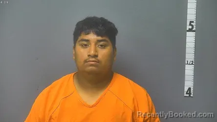 Mugshot of BAYRON JOSE DE PAZ-LOPEZ booked in Staunton County, Virginia on July 28, 2026