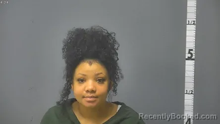 Mugshot of Kamyah Marie Williams booked in Staunton County, Virginia on August 18, 2026