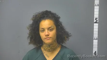 Mugshot of Chyan Paige Wallace booked in Staunton County, Virginia on August 22, 2026