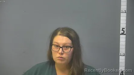 Mugshot of Haley Dawn Gilmer booked in Staunton County, Virginia on October 7, 2026