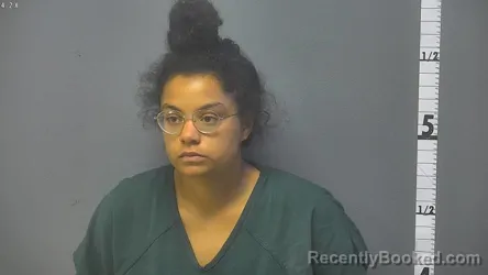 Mugshot of Janeisha Virginia Cain booked in Staunton County, Virginia on October 24, 2026