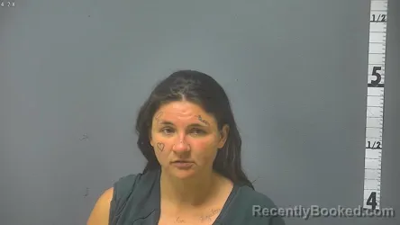 Mugshot of LAURA NICOLE OFFENBACKER booked in Waynesboro County, Virginia on June 8, 2026