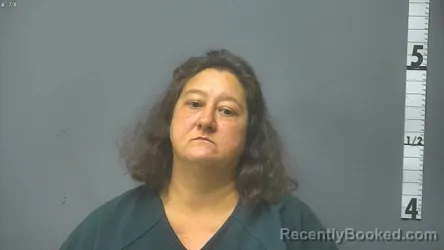 Mugshot of RHONDA SUE ELLINGTON booked in Waynesboro County, Virginia on June 17, 2026