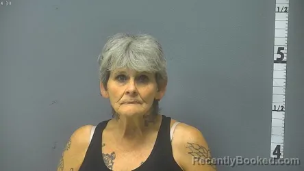 Mugshot of APRIL BRADLEY RIDDLE booked in Waynesboro County, Virginia on July 31, 2026