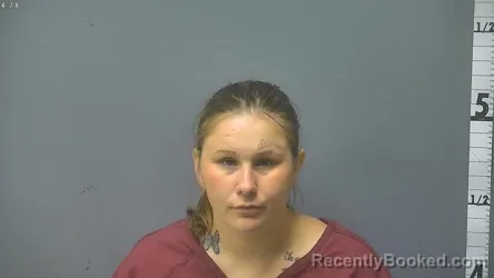 Mugshot of Lanie Leigh Paige Riddle booked in Waynesboro County, Virginia on September 5, 2026