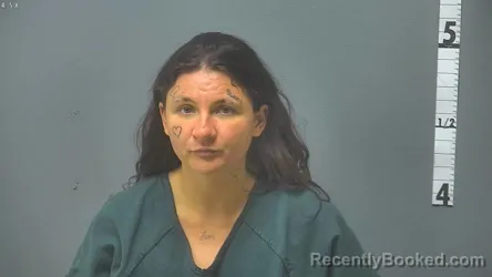 Mugshot of Laura Nicole Offenbacker booked in Waynesboro County, Virginia on September 12, 2026