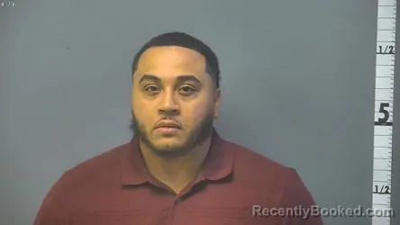 Mugshot of Tre'von Mikael Rodriguez booked in Waynesboro County, Virginia on September 25, 2026