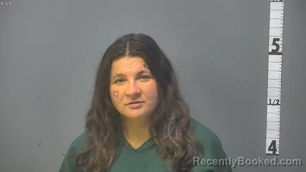 Mugshot of Laura Nicole Offenbacker booked in Waynesboro County, Virginia on October 9, 2026