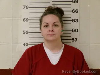 Mugshot of STACIE RISKEN booked in Henderson County, Texas on March 13, 2026