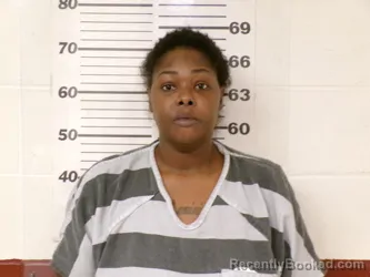 Mugshot of LATIFAH NASHAE BENDER booked in Henderson County, Texas on March 15, 2026