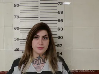 Mugshot of HALLIE KATHERINE WILLIAMS booked in Henderson County, Texas on March 19, 2026