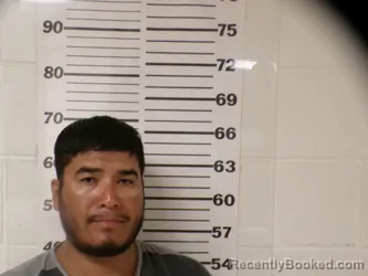 Mugshot of Gustavo Olvera Becerra booked in Henderson County, Texas on October 1, 2026