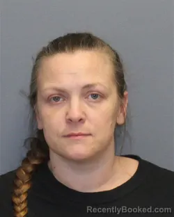 Mugshot of JESSICA RENEE DERRYBERRY booked in Winchester County, Virginia on April 7, 2026