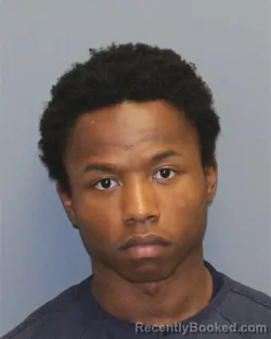 Mugshot of Jashawn Rashad Monfort booked in Winchester County, Virginia on July 20, 2026