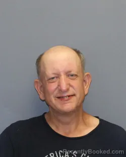 Mugshot of Bruce Keck booked in Winchester County, Virginia on August 17, 2026